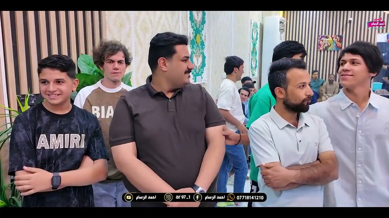 الفنان المبدع صفاء المحمداوي في حنة( علي جاسم) حفله تخبل ج2