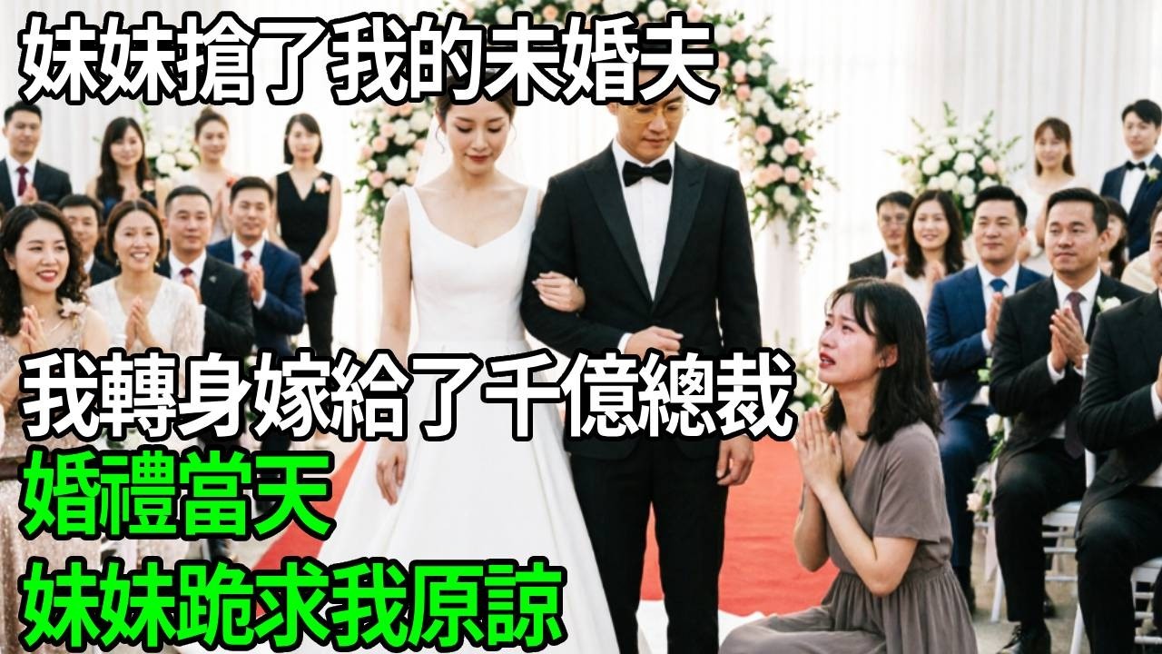 妹妹搶了我的未婚夫，我轉身嫁給了千億總裁，婚禮當天，妹妹跪求我原諒，我冷笑：妳不配！#生活經驗 #故事分享 #故事頻道 #情感故事 #正能量 #為人處世 #感人壹幕 #美满人生