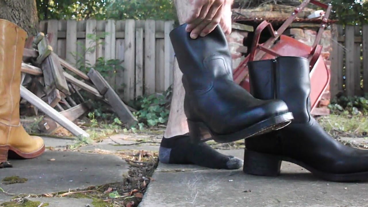 2 Pairs of Vintage Frye Boots
