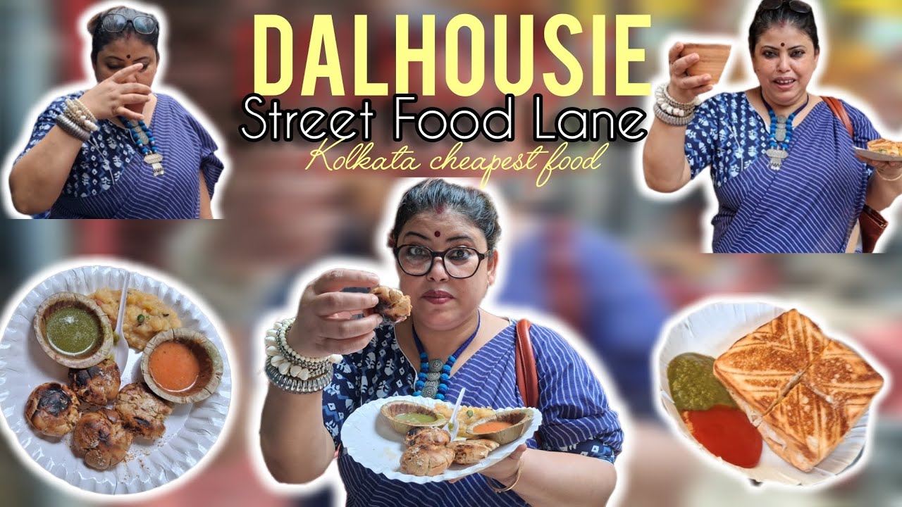 Dalhousie Food Vlog | BBD BAGH | Kolkata's cheapest food lane | Street Food Vlogging