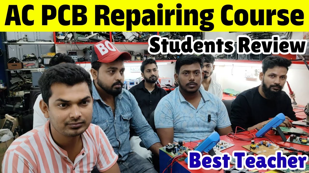 AC PCB Repairing Course Students Review in India Technical Institute Uttam Nagar Delhi
