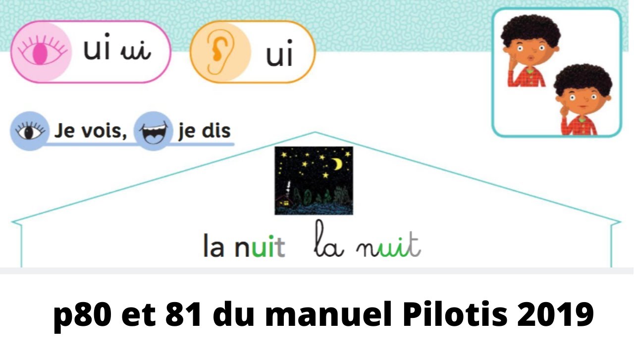 Pilotis 2019 - Etude du graphème 