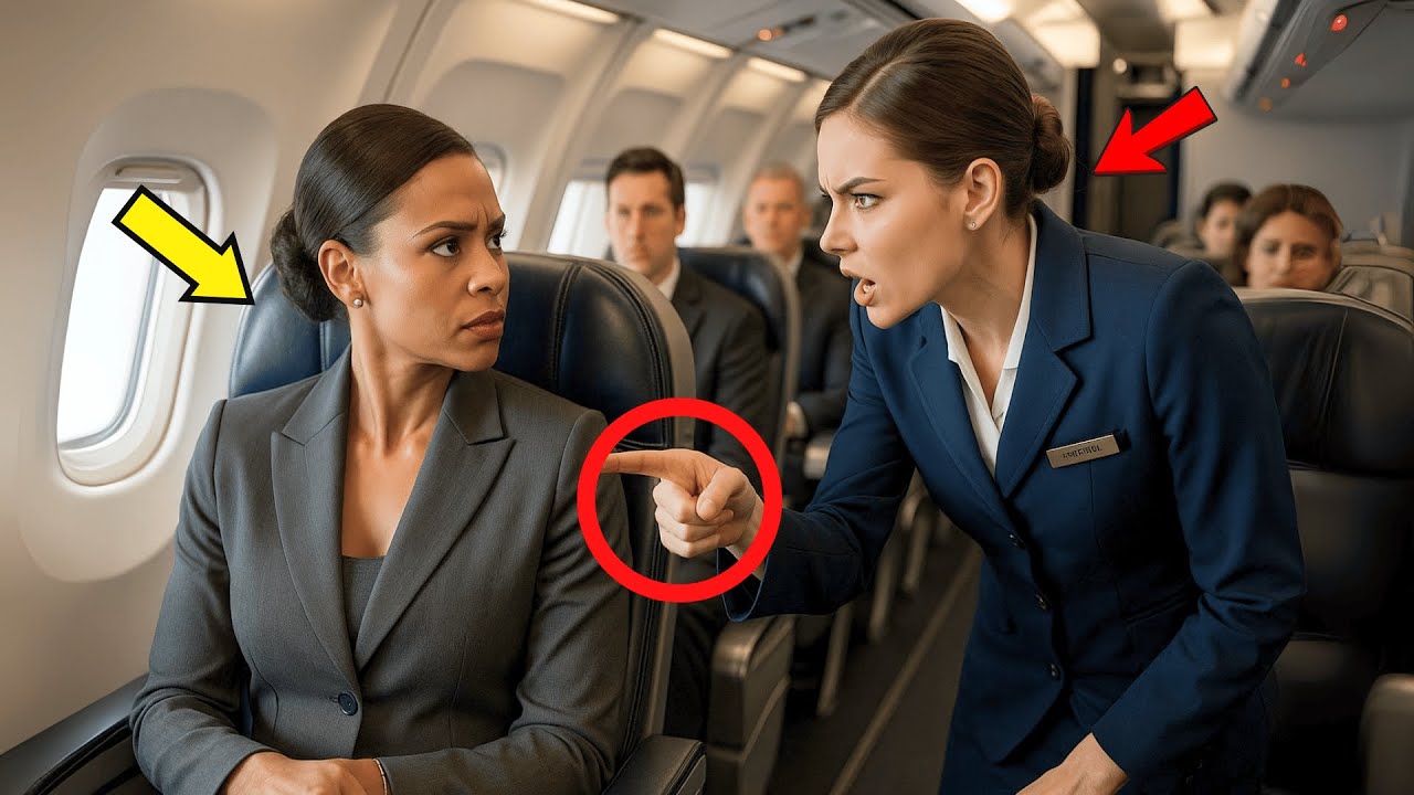 „Stewardesa blokuje czarnoskórą kobietę w pierwszej klasie — chwilę później odwołuje lot”