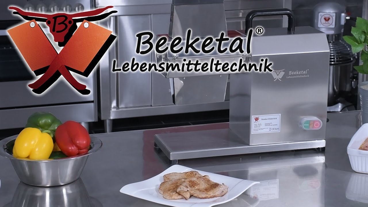 Beeketal Edelstahl Steaker Elektrisch Steaker BES450