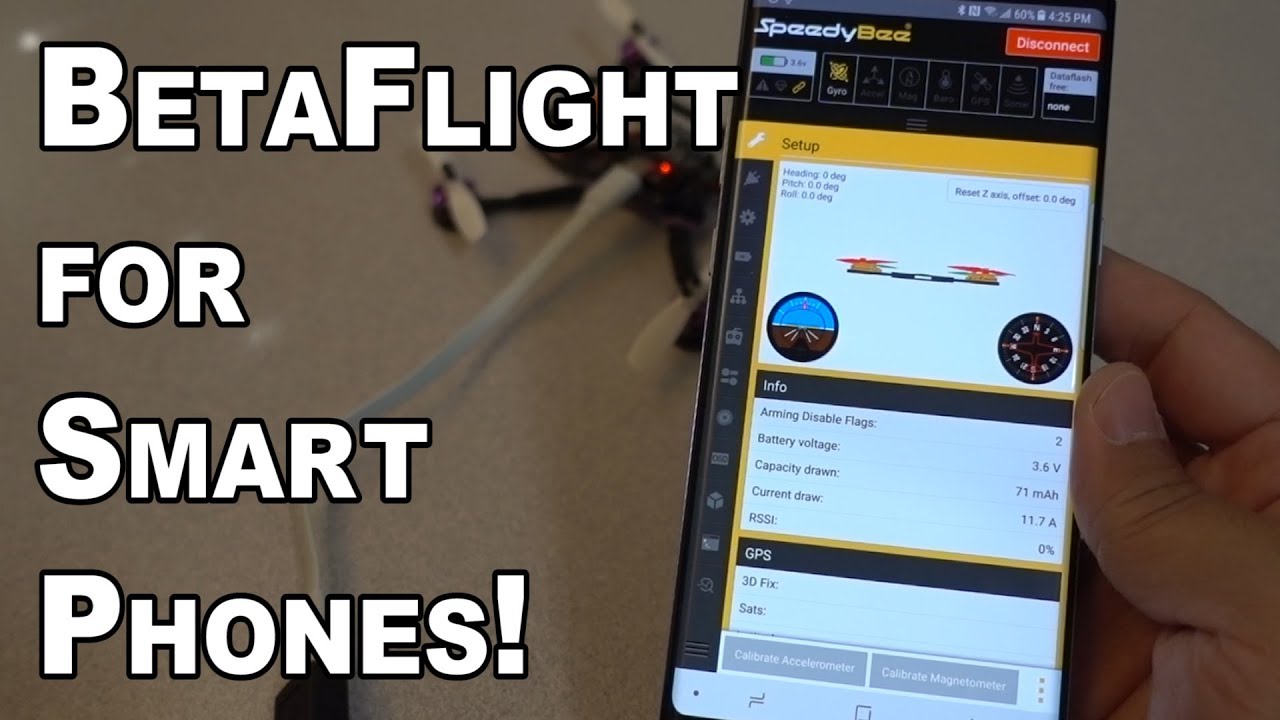 Betaflight Configurator for Smartphones! // SpeedyBee App 🏖️👍