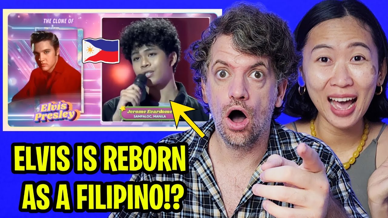 IS THIS THE NEXT ELVIS?! Reacting to Jerome Evardome, The Philippines' King