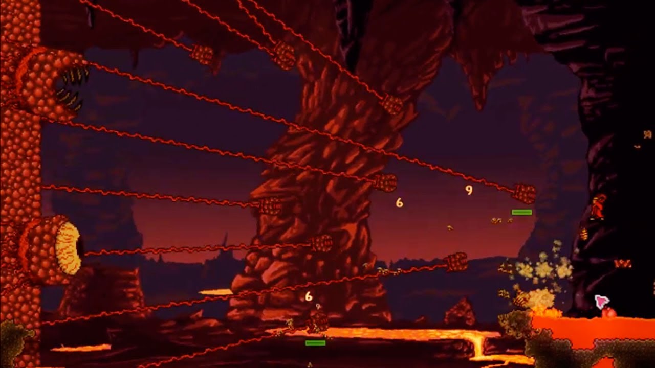 Terraria 1.4 Master Mode - Wall of Flesh Boss Fight