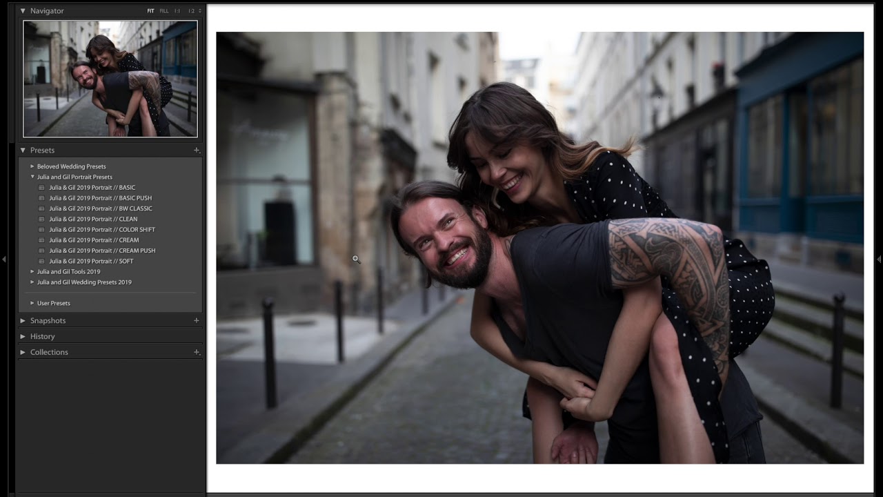 Julia and Gil Portrait Preset Collection