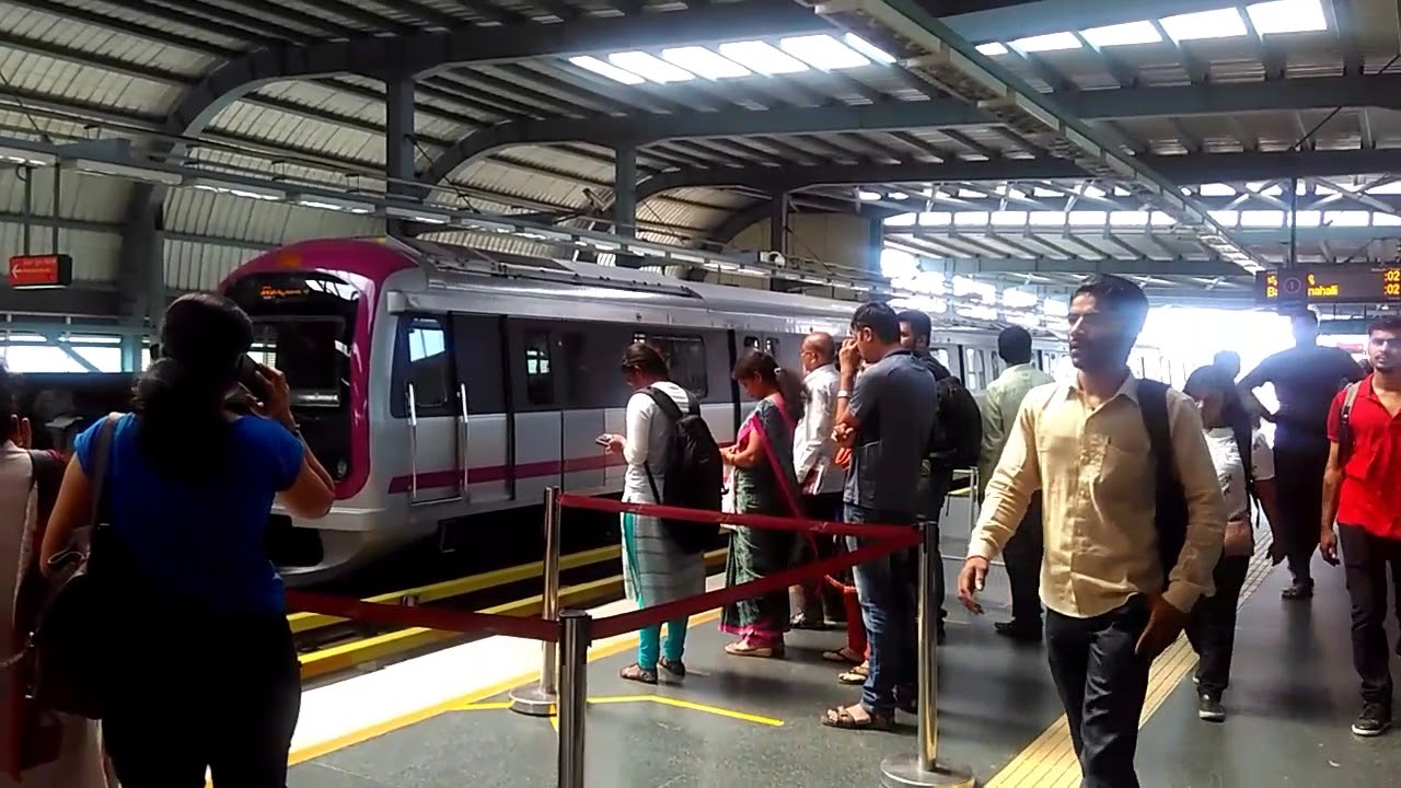 Bangalore - Nayandahalli metro station