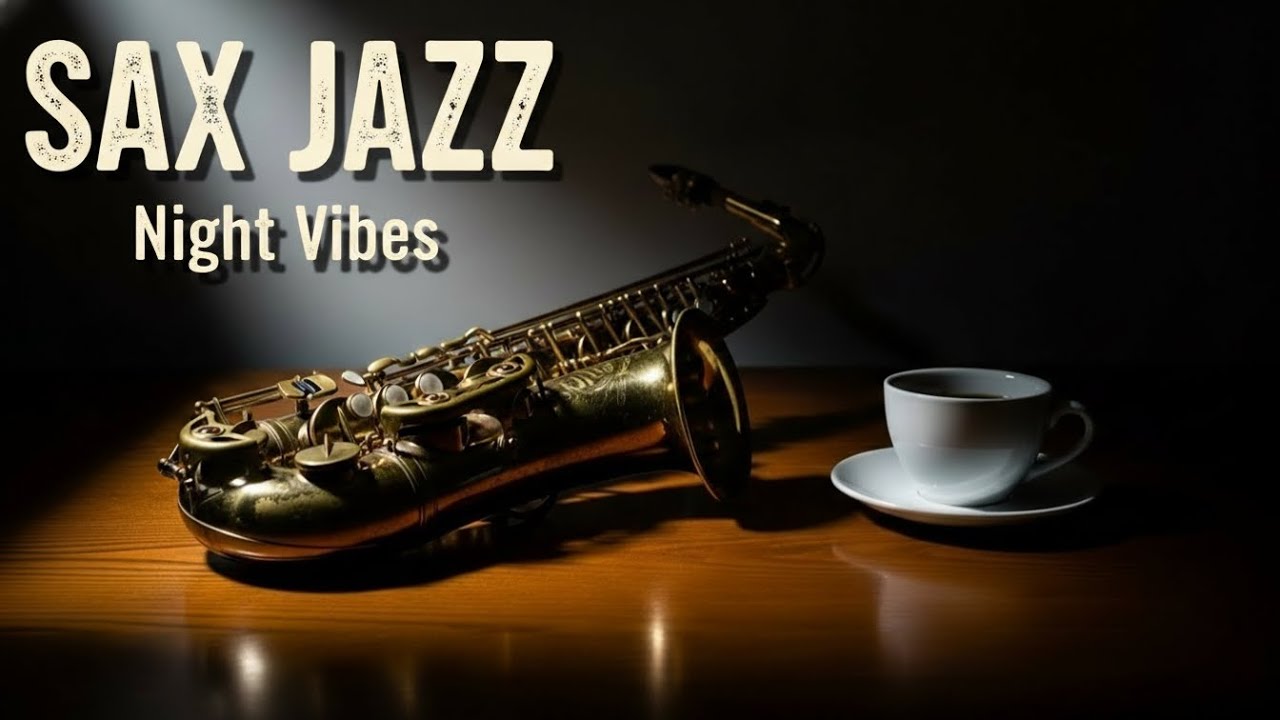 Chill Smooth Jazz Sax 🎶 Relaxing Background Music for Work