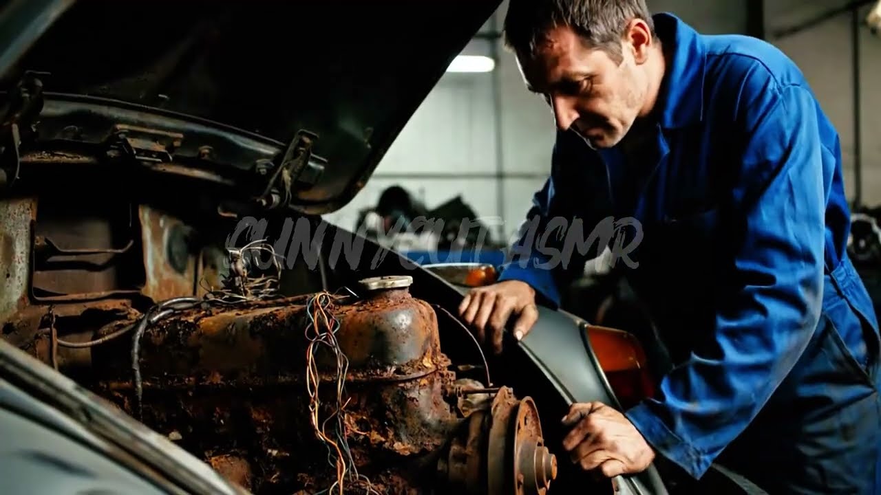 ASMR Car Restoration | 1962 Volkswagen Beetle Full Rust Repair #asmr #viral #viralvideo 