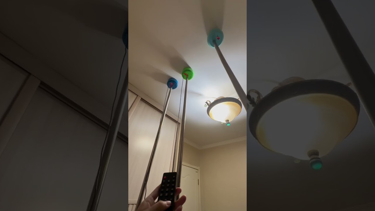 Ceiling vibrators are working. The best device to annoy noisy upstairs neighbors! #home #upstairs