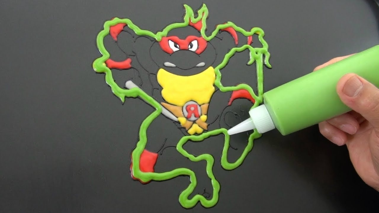 Draw, Color, Cook, Teenage Mutant Ninja Turtles Pancake Art