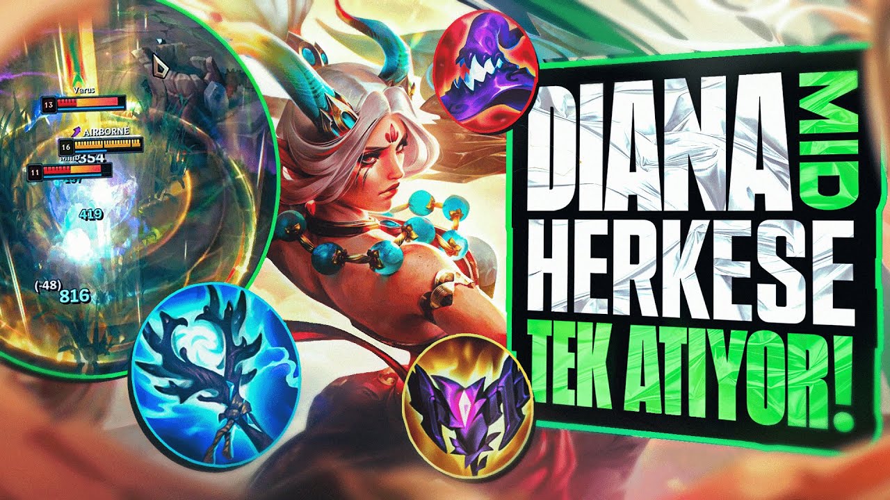 DİANA MİD HERKESE TEK ATIYOR! | UNSTOPPABLECARRY