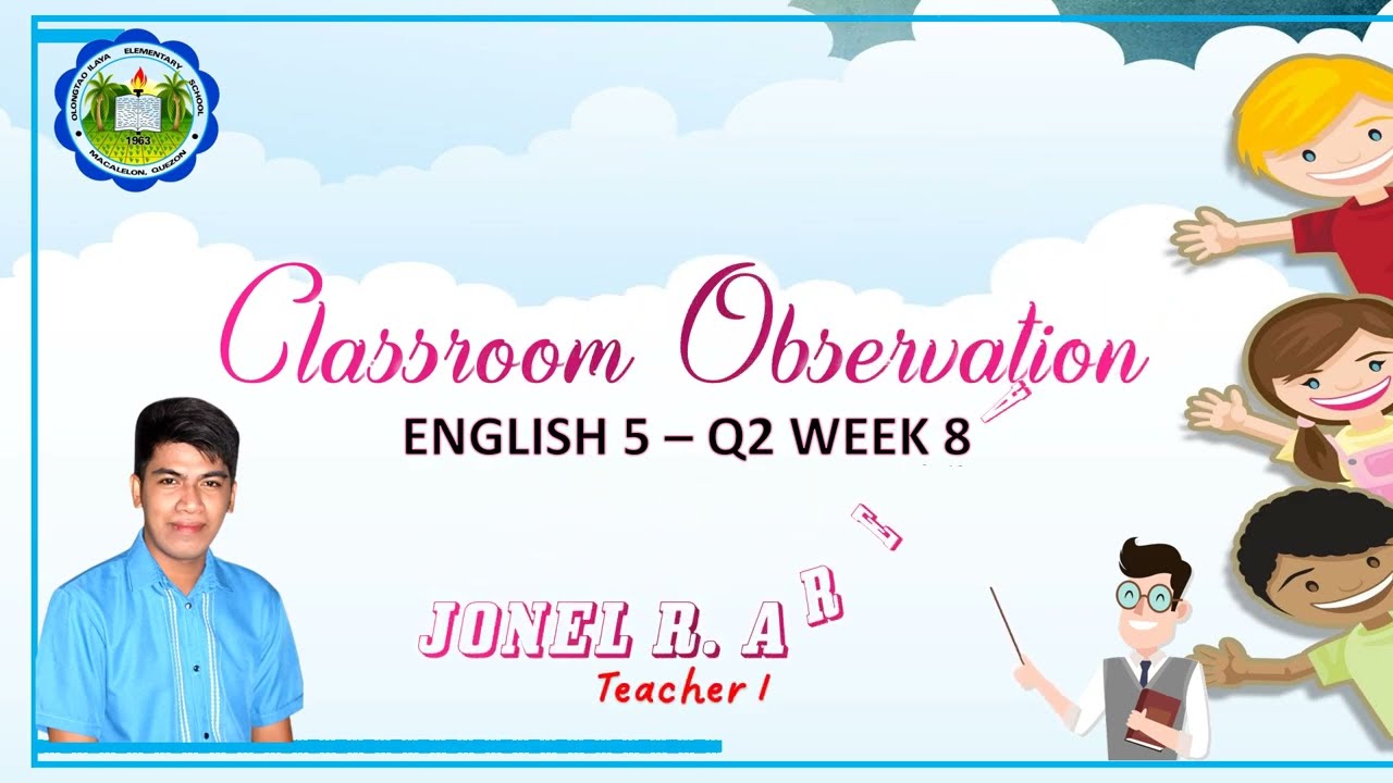 TYPES OF VIEWING MATERIALS - ENGLISH 5 CLASSROOM OBSERVATION (CO) PPT