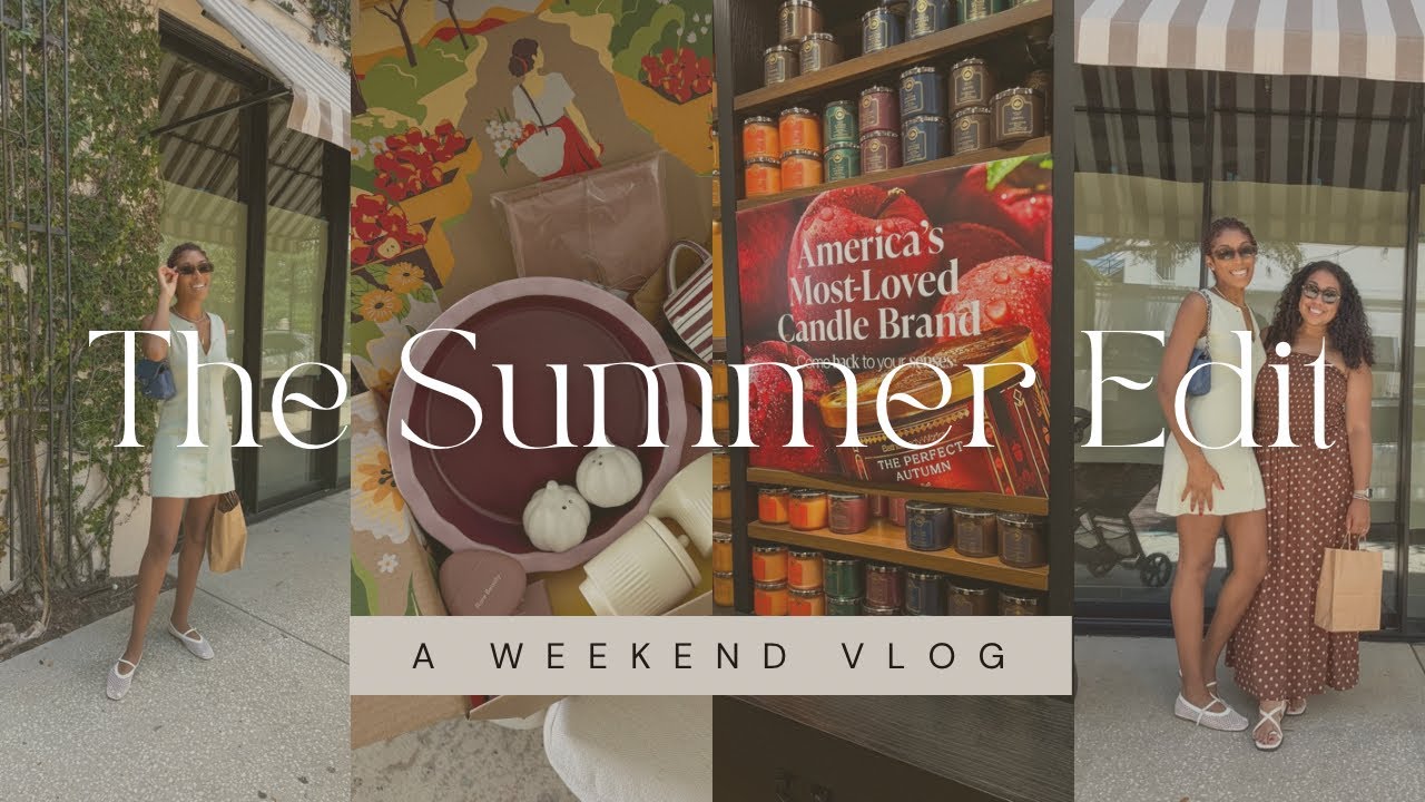 Weekend Vlog | Bestie Date, Rifle Paper Co Sale, Family Time