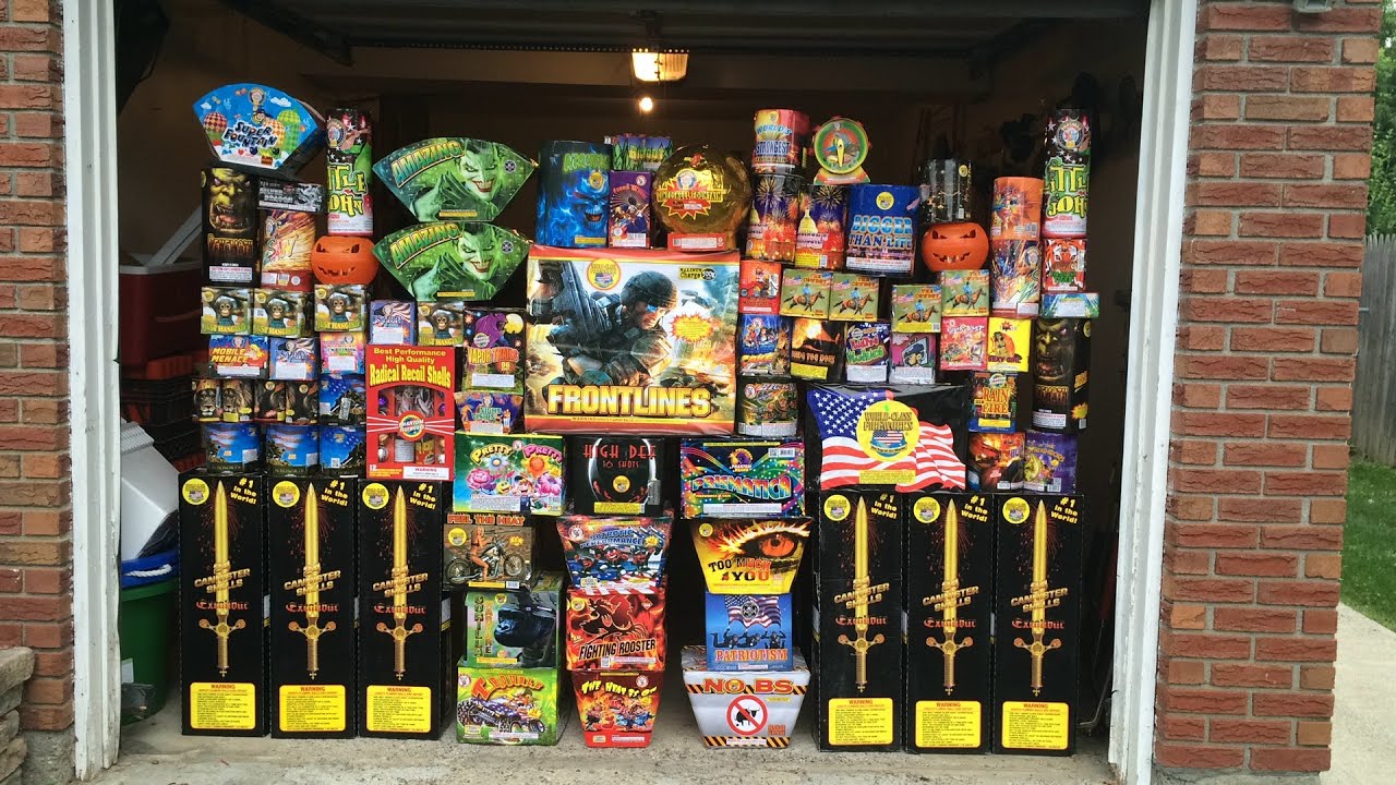 Firework Stashes of 2015!