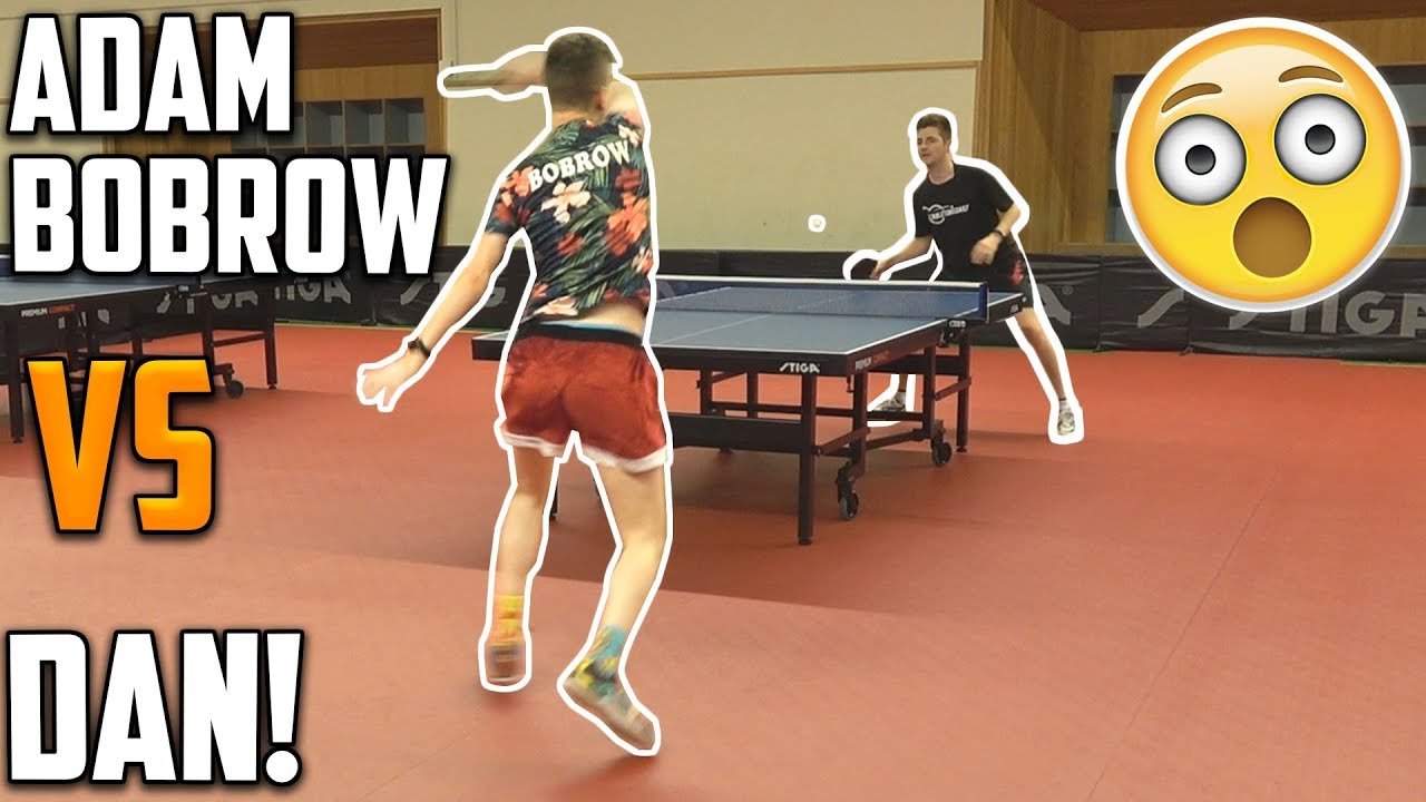 Adam Bobrow vs TableTennisDaily's Dan!