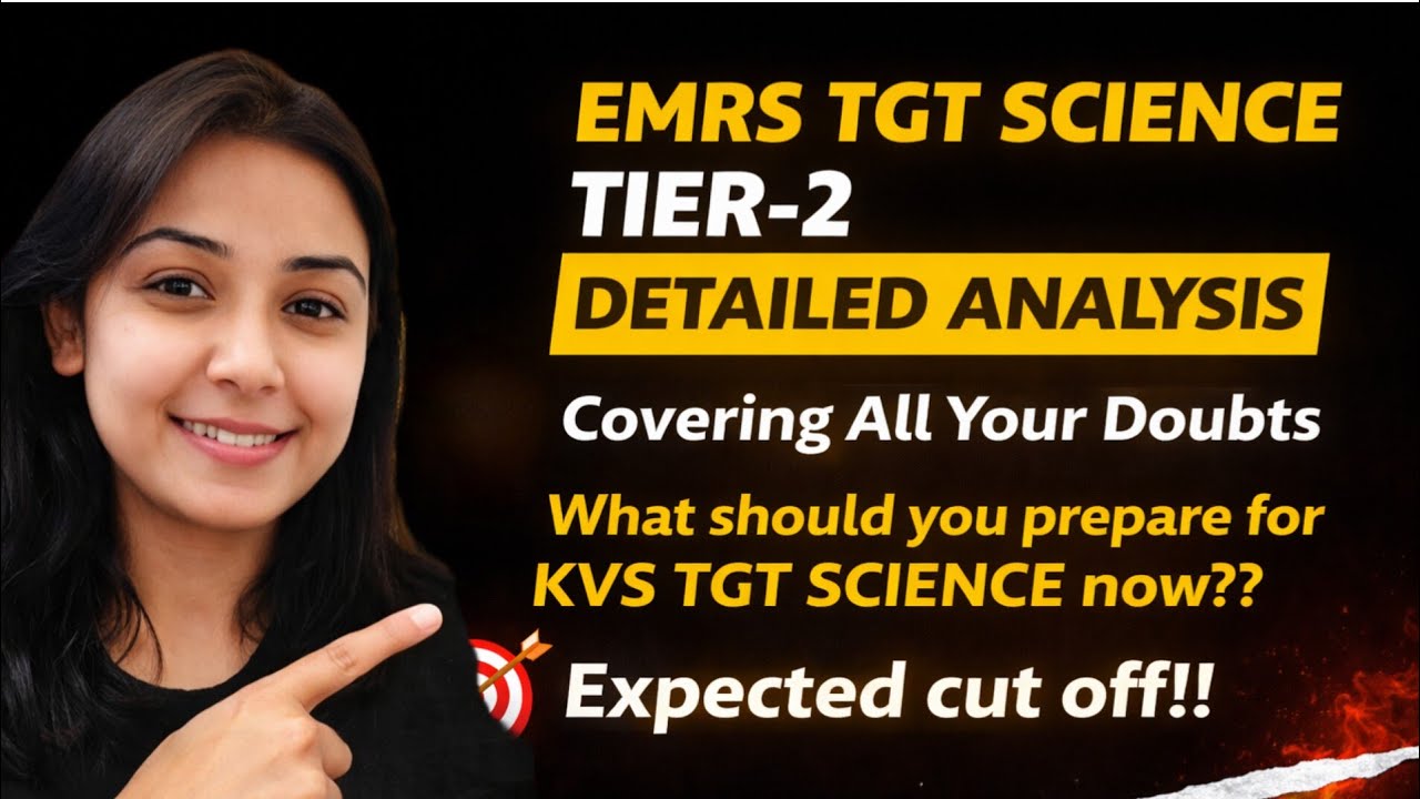 EMRS TGT SCIENCE Paper Analysis|Expected Cut Off|Your Doubts?How to prepare for KVS now!#emrs#kvstgt
