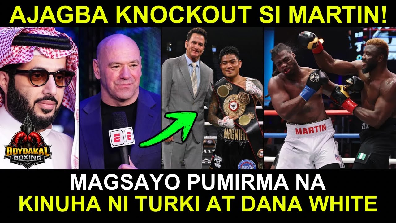 Efe Ajagba DINURUG Si Martin Knockout | Magsayo Pumirma Kay Dana White Adviser Parin Si Gibbons