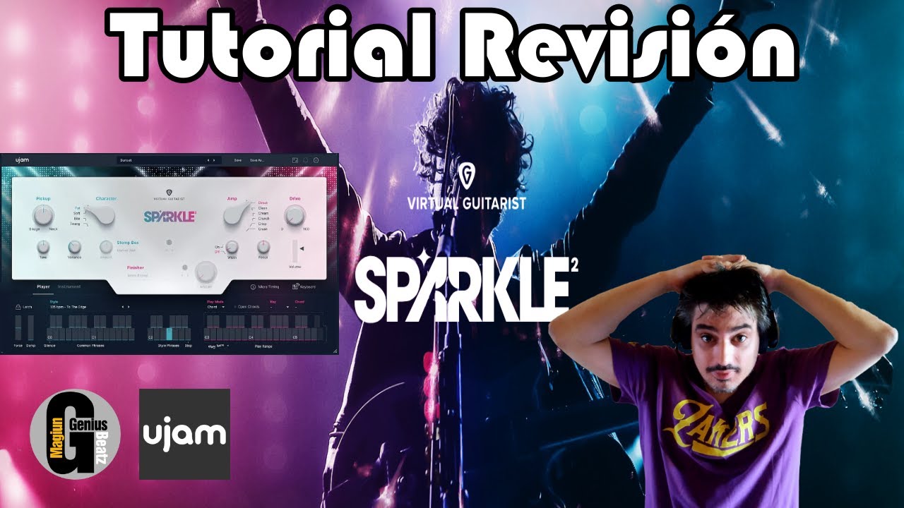 ujam Virtual Guitarist SPARKLE 2 - Tutorial Revisión en Español