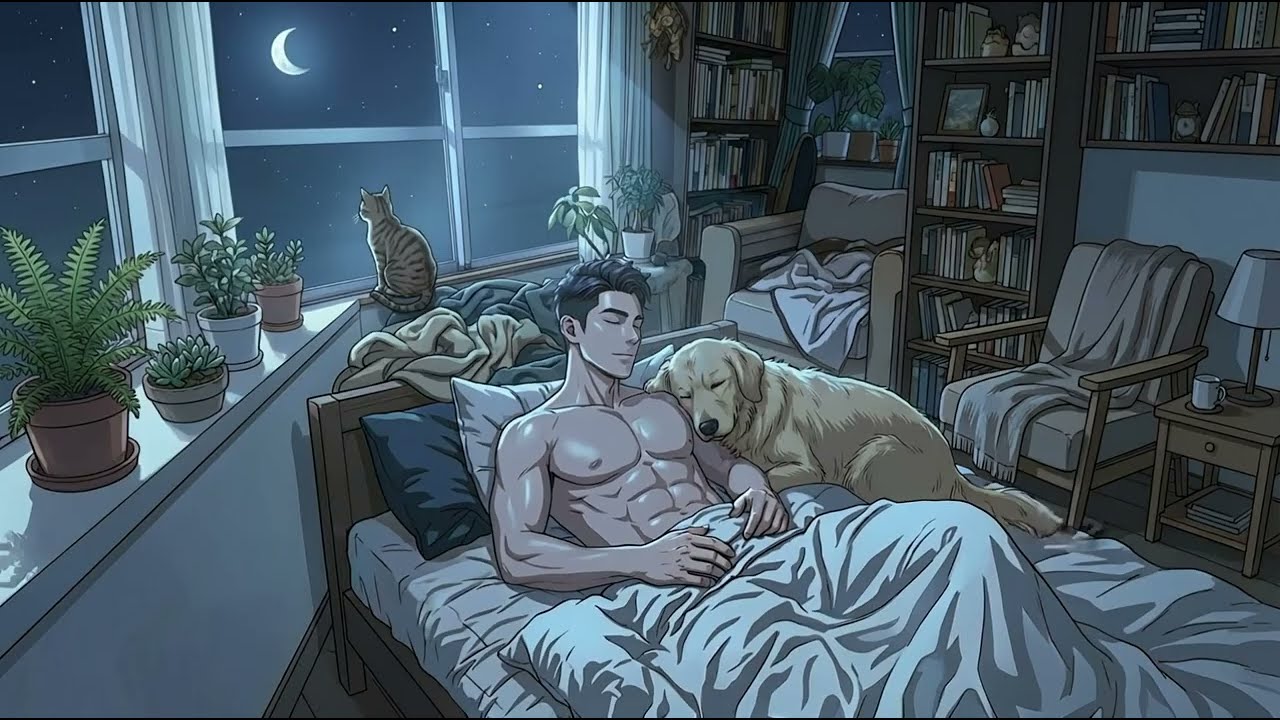 Cozy Room Lofi & Chill ☕️ Your Late Night Companion for Insomnia beats to sleep #lofi #sleepmusic