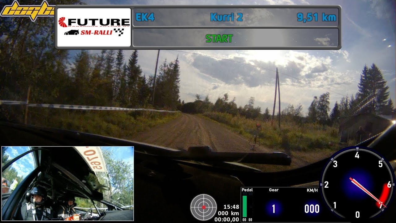 Lahden SM ralli incar EK4