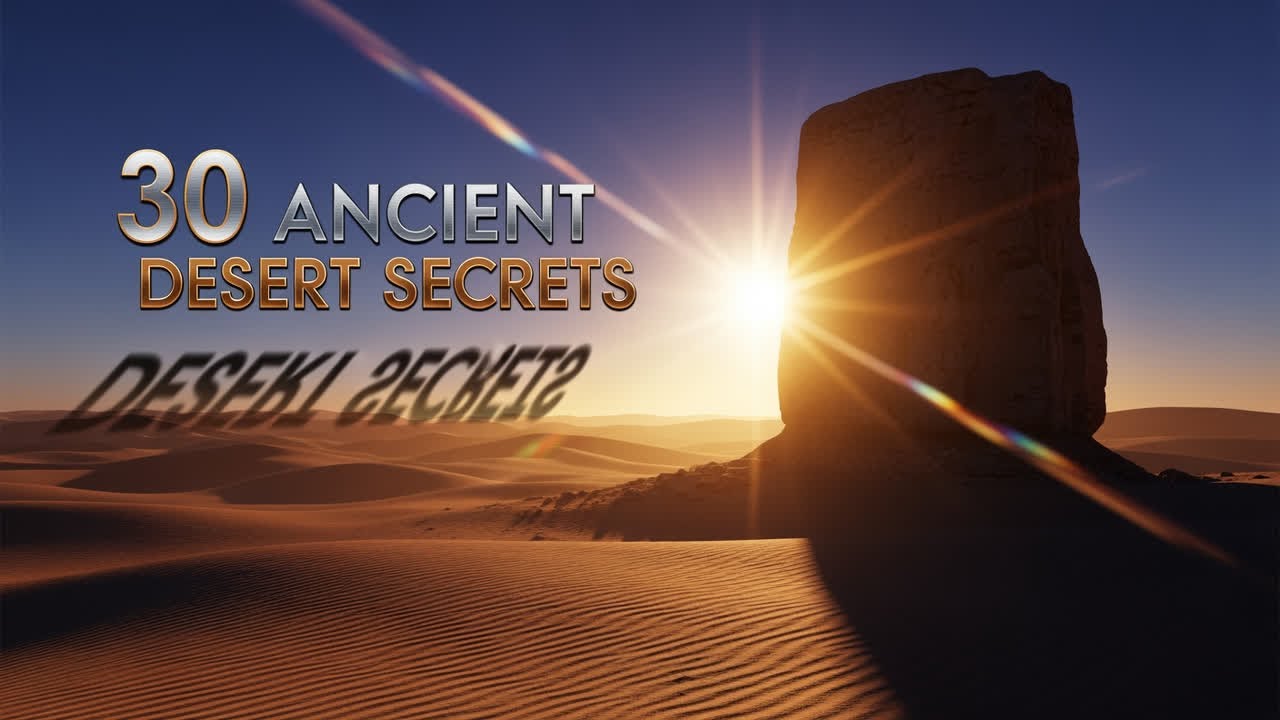 30 Desert Monuments Aligned With Stars: Engineers Left Mathematical Proof