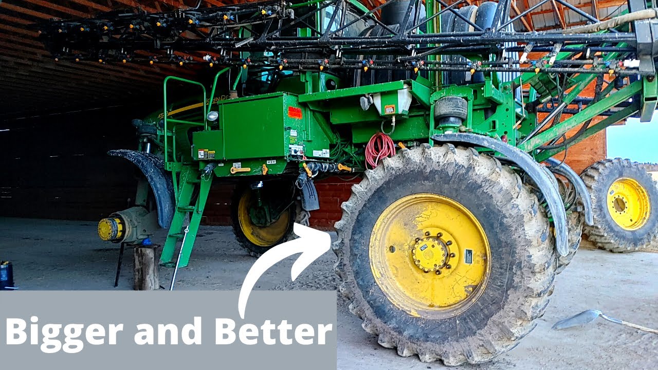 Getting Our John Deere Sprayer Ready For The Field