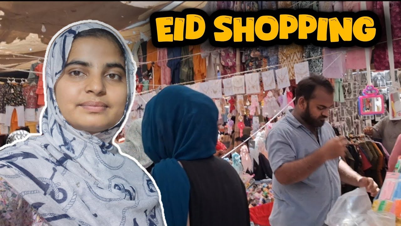 Eid  shopping 🛍 With Ammi  || Ammi Ne kya kya La Liya || Hibabashir ||