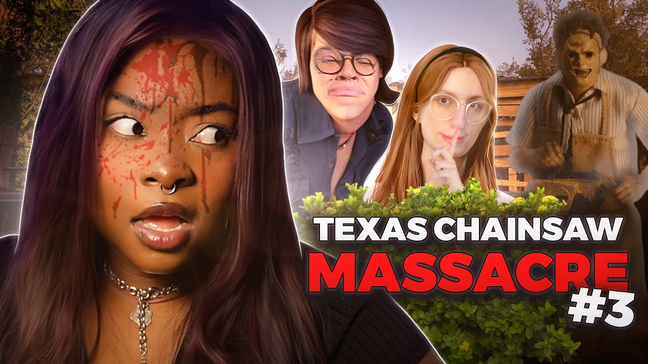 Jinkiwinkki jogando TEXAS CHAIN SAW MASSACRE com Clarity Snicket, Little Shimas & Lyslysz - #3