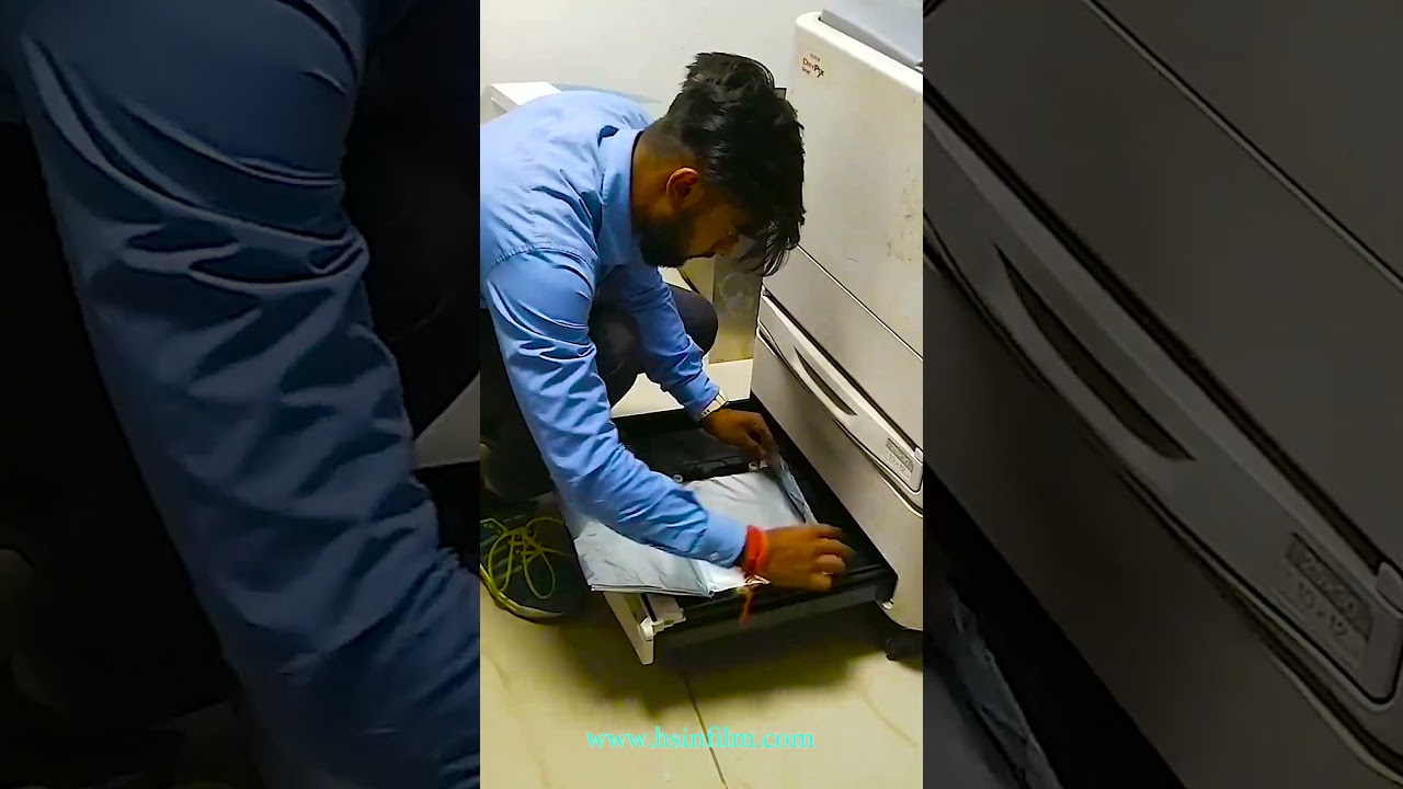 X-Ray films uploading process Fuji films drypix printer | How to load xray films  #hospitalequipment