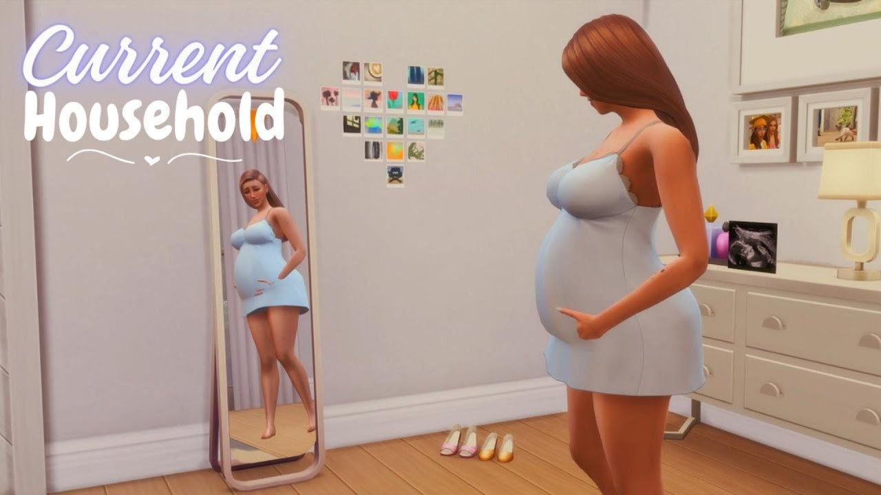 The Sims 4 | Current Household | Baby is born! 🩷