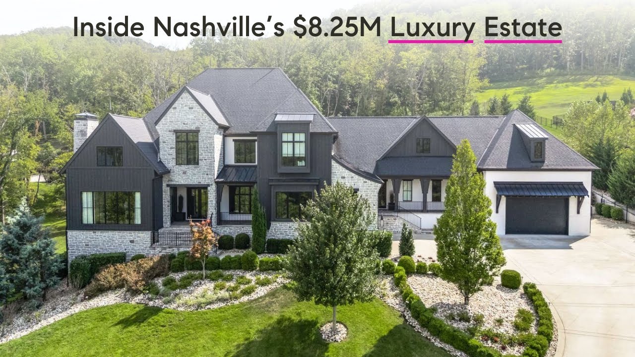 Step Inside THIS $8.25M Nashville Luxury Home On 7 Acres! 