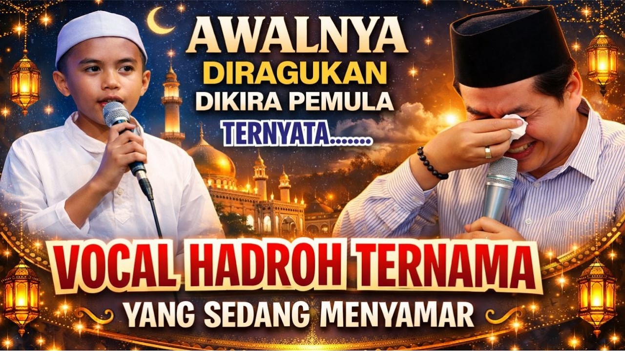 KH. ANWAR ZAHID SAMPAI NGAKU KALAH DENGAN ANAK INI SUARANYA BIKIN MERINDING 
