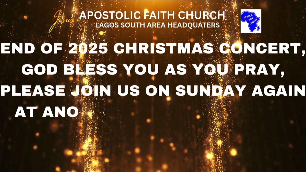 AFM EBUTA META LAGOS SOUTH AREA CHRISTMAS CONCERT 21-12-2025