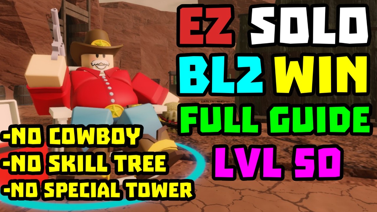 SOLO Badlands 2 Победа Без Special Towers + Без Skill Tree | TDS Tower Defense Simulator