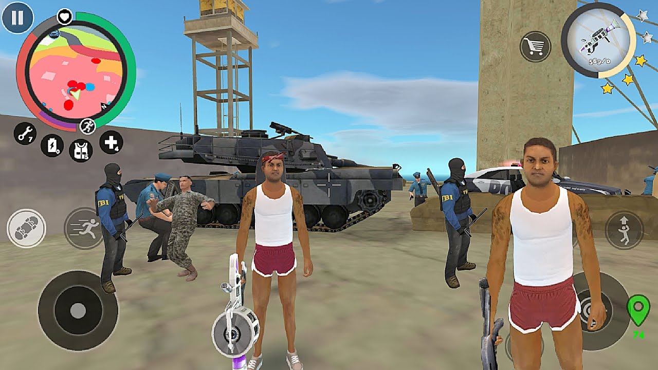Vegas Crime Simulator #12 I stole the Tank
