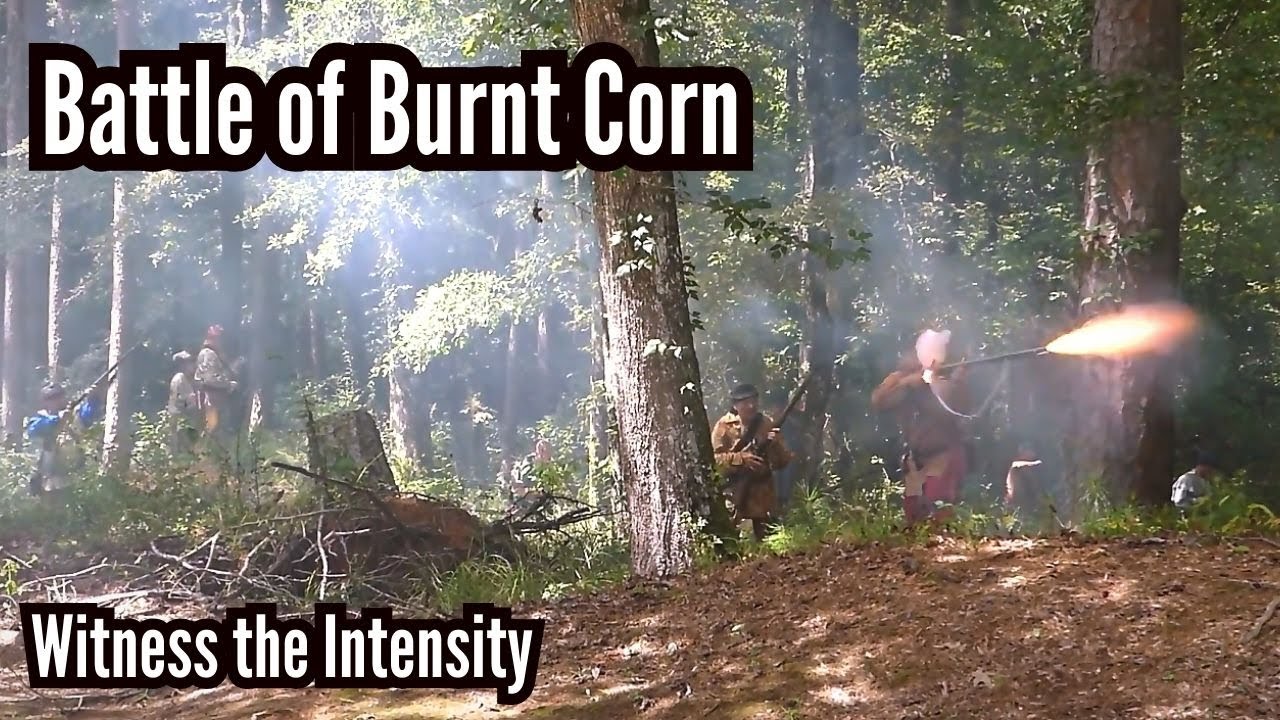 Witness the Intensity of the Battle of Burnt Corn: Creek War Reenactment