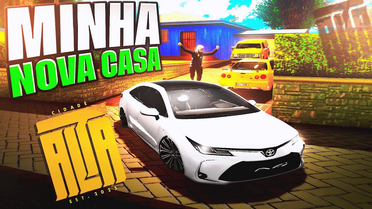 COMPREI MINHA PRIMEIRA CASA NO Cidade Alta Roleplay 😍 ‹ GTA ONLINE ANDROID/PC ›