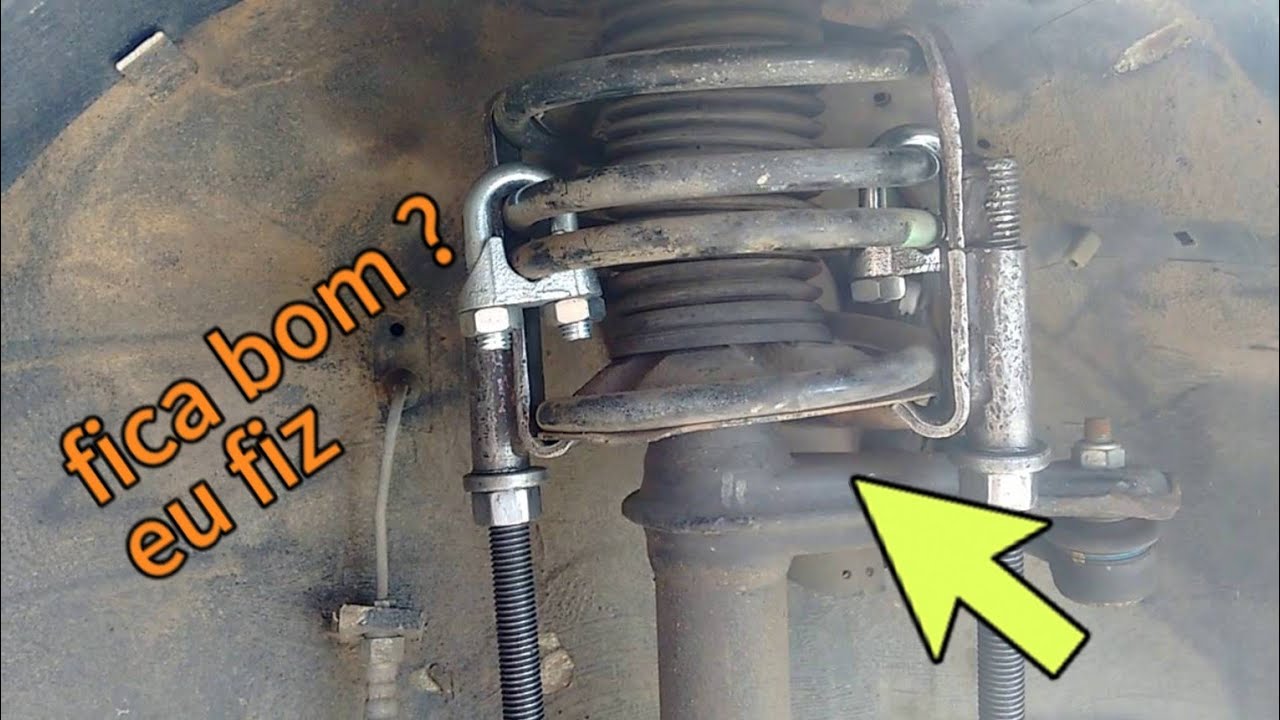 Não rebaixe seu carro com grampos nas molas antes de ver esse vídeo,vale a pena?