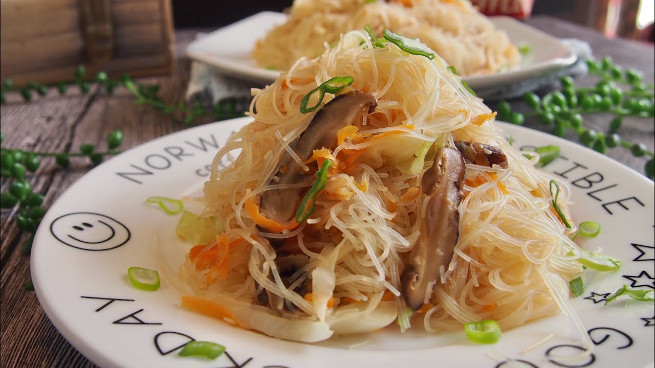How to Stir Fry the Perfect White Vermicelli w/o Breaking 香炒白米粉 Rice Noodles (Bee Hoon) Recipe