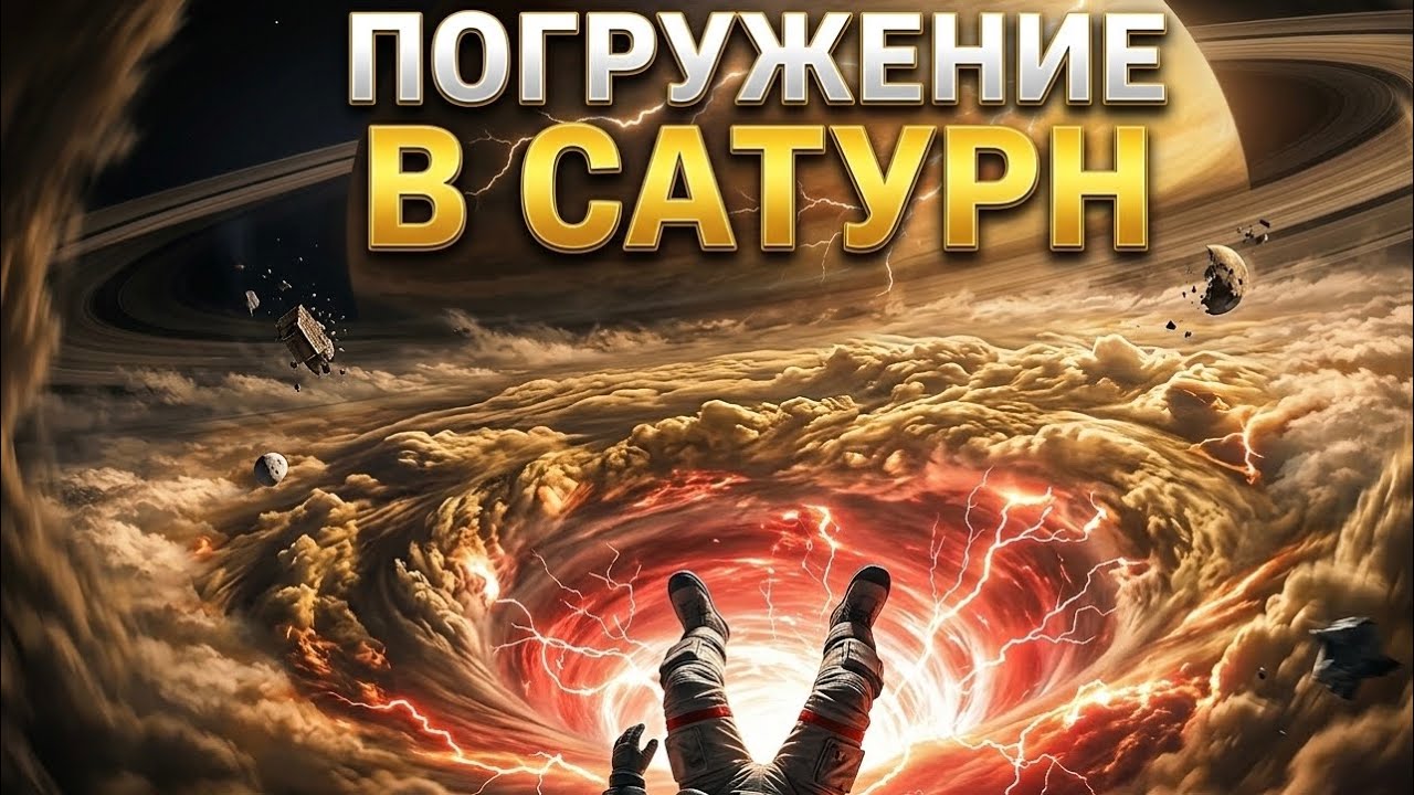 ЧТО СКРЫВАЕТ САТУРН? Свободное падение сквозь ледяные кольца (POV от первого лица)