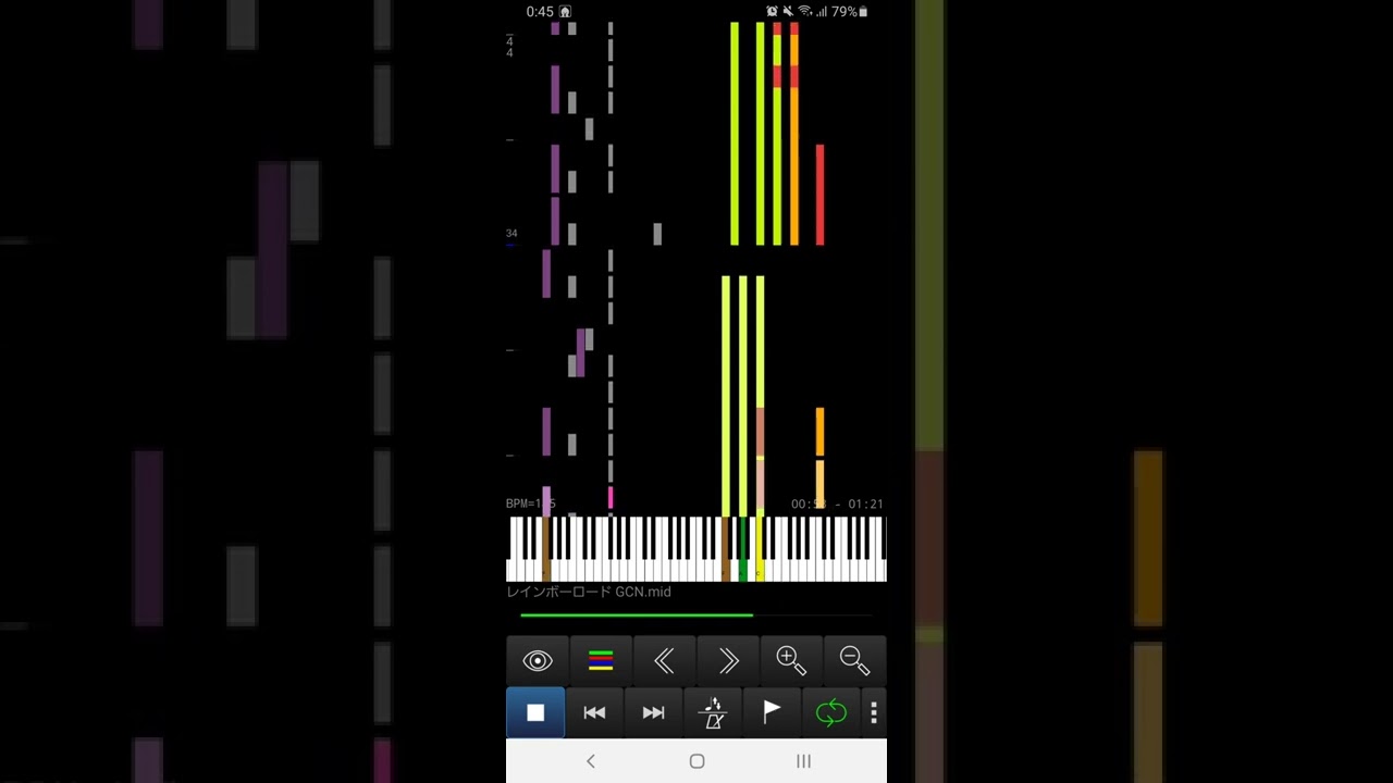 レインボーロード/マリオカートダブルダッシュ【MIDI】