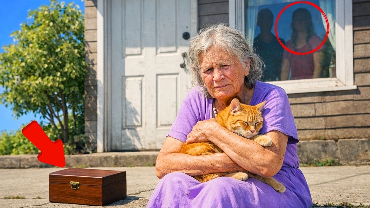 MÃE FOI EXPULSA COM SUA CAIXA DE COSTURA E SEU GATO... MAS UMA FOTO FEZ O ADVOGADO VIR CORRENDO!