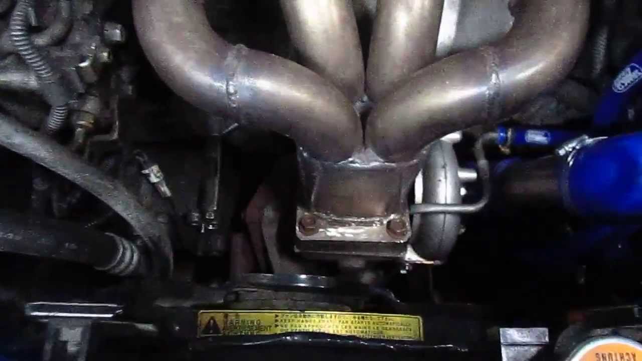 Первый запуск Mitsubishi Galant 4g64 turbo