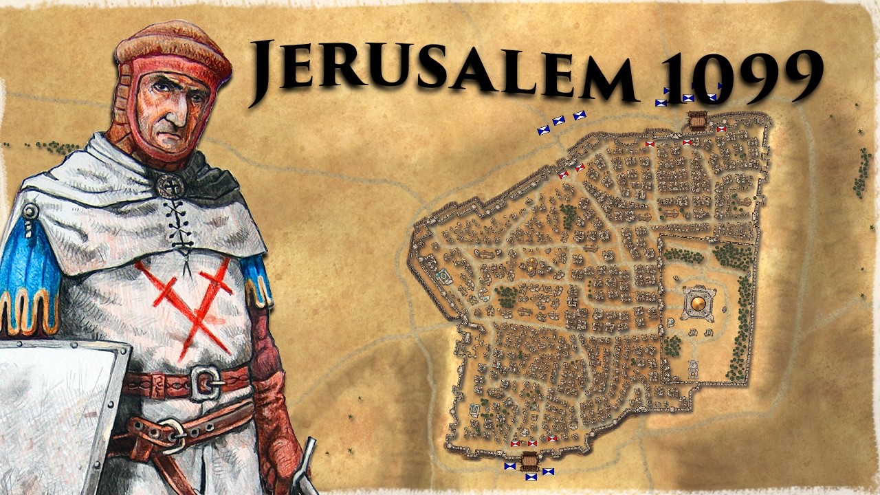 Die Eroberung Jerusalems im Jahr 1099 - Der erste Kreuzzug