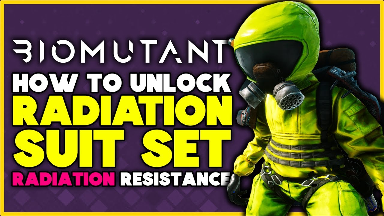 Biomutant - How to Unlock ANTI-RADIATION Suit // MAX RADIATION RESISTANCE