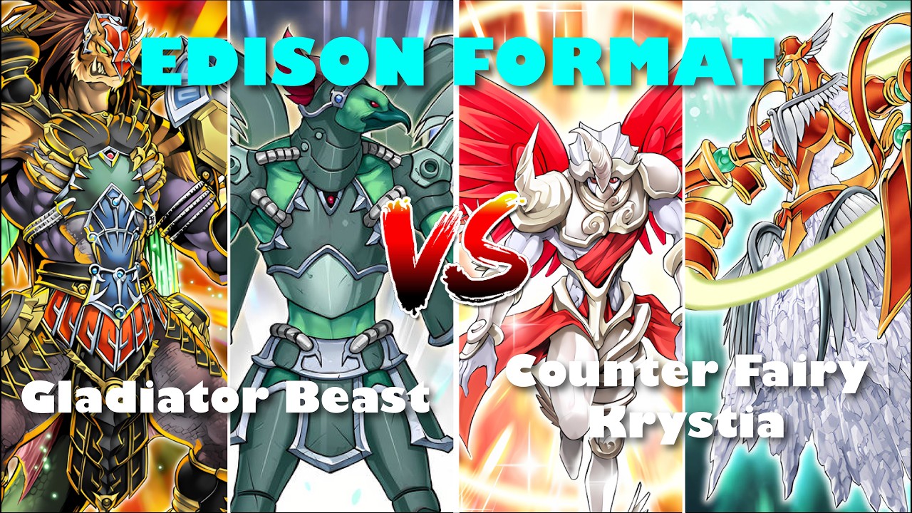 Gladiator Beast vs Counter Fairy Krystia EDISON FORMAT