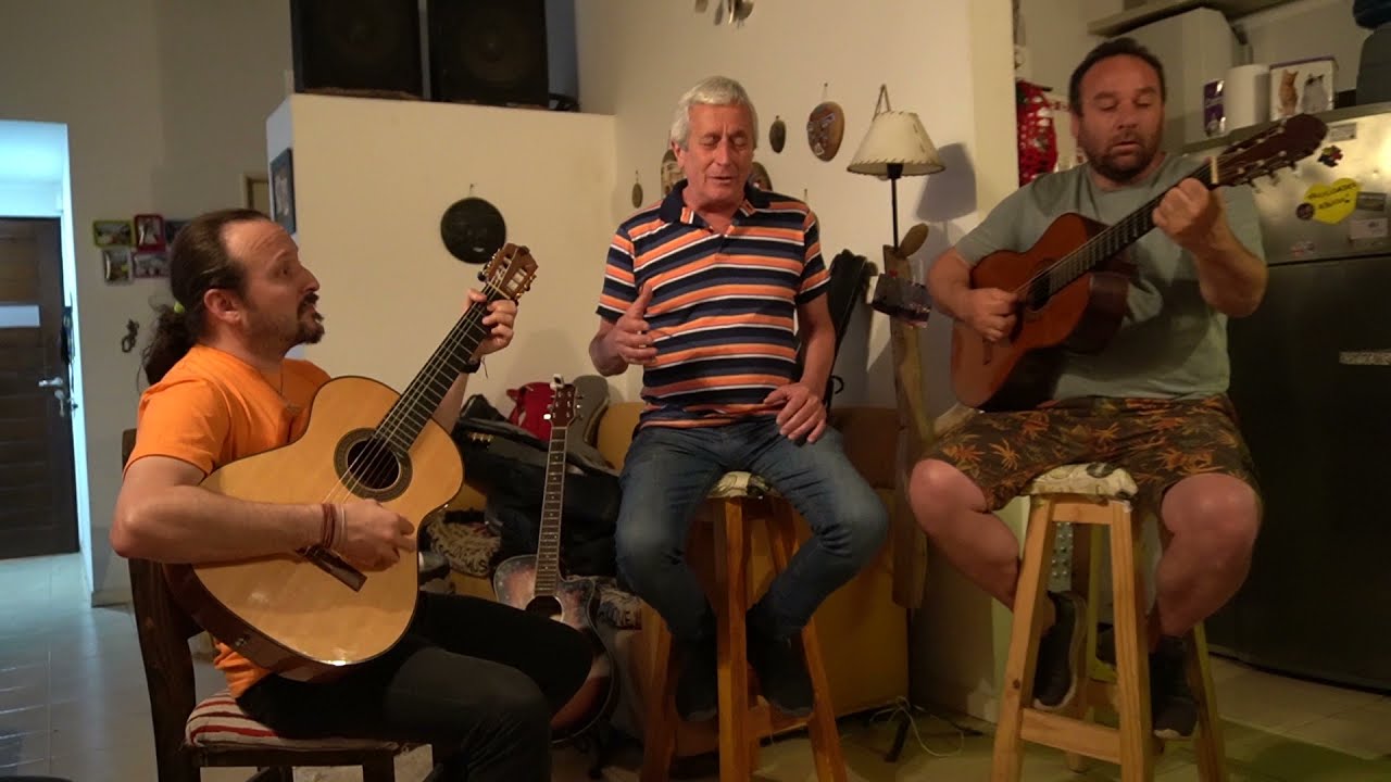 Como Dos Extraños - Mario Pinnola con Desimone y Amaya en Guitarras...